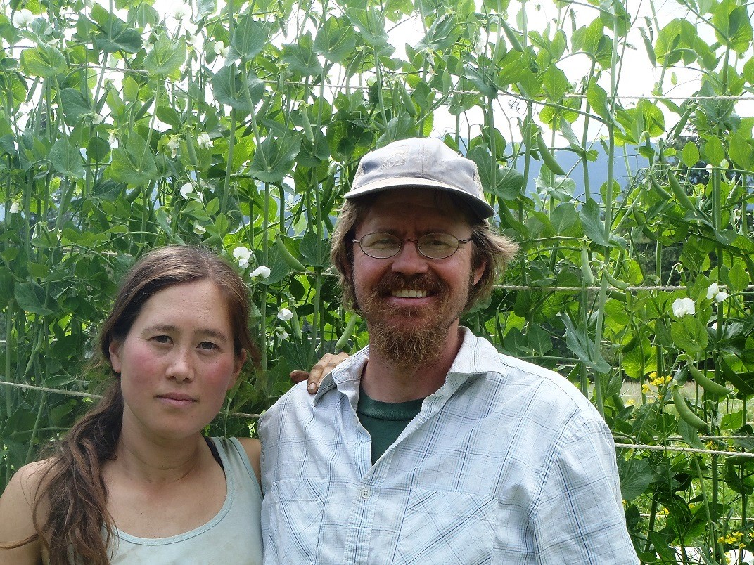 Hanako Myers and Marko Colby Hanako Myers and Marko Colby have permanently protected Midori Farm in Quilcene.