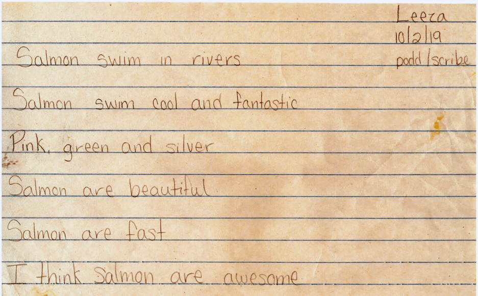 Salmon Poem