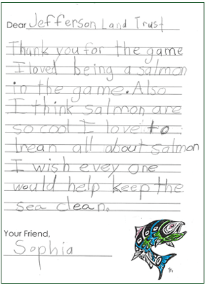 Sophia's TY Letter