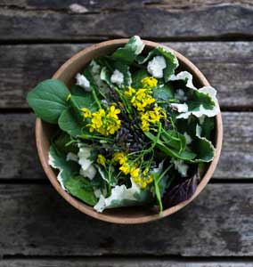 Fresh Local Food. Credit Chrissie White.