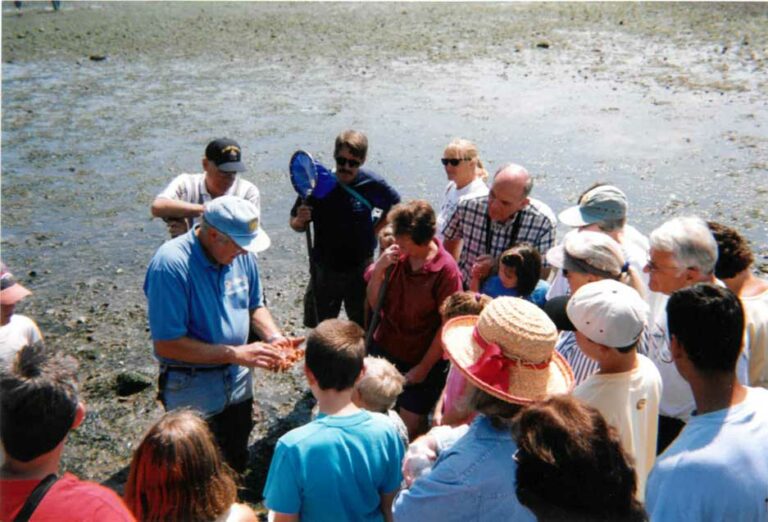 Ernie Leading Beach Tour