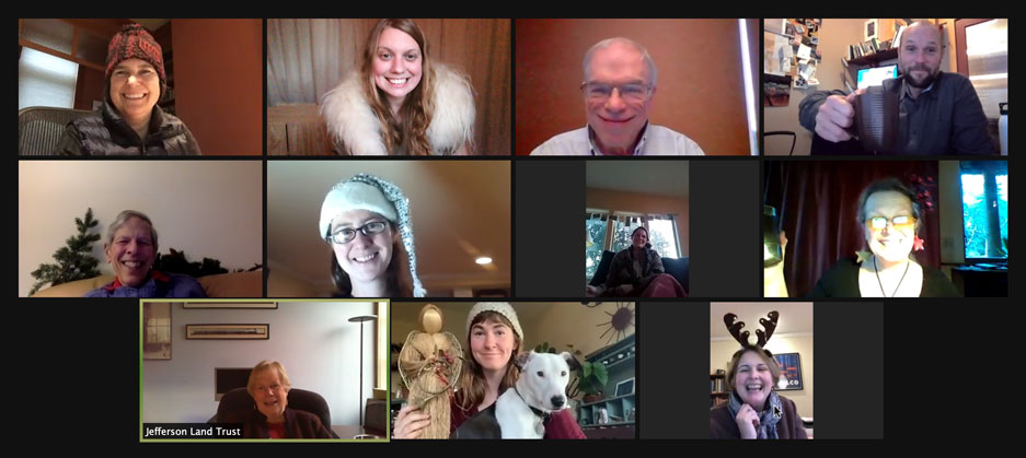 2020 Land Trust Staff Holiday Zoom Celebration