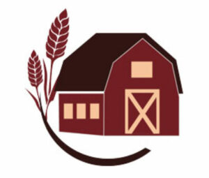 Icon of a barn with a piece of wheat.